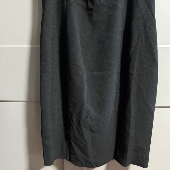 Nicole Miller Women Little Black Dress Sweetheart Neck Halter 10 (US S/M) - Picture 3 of 7